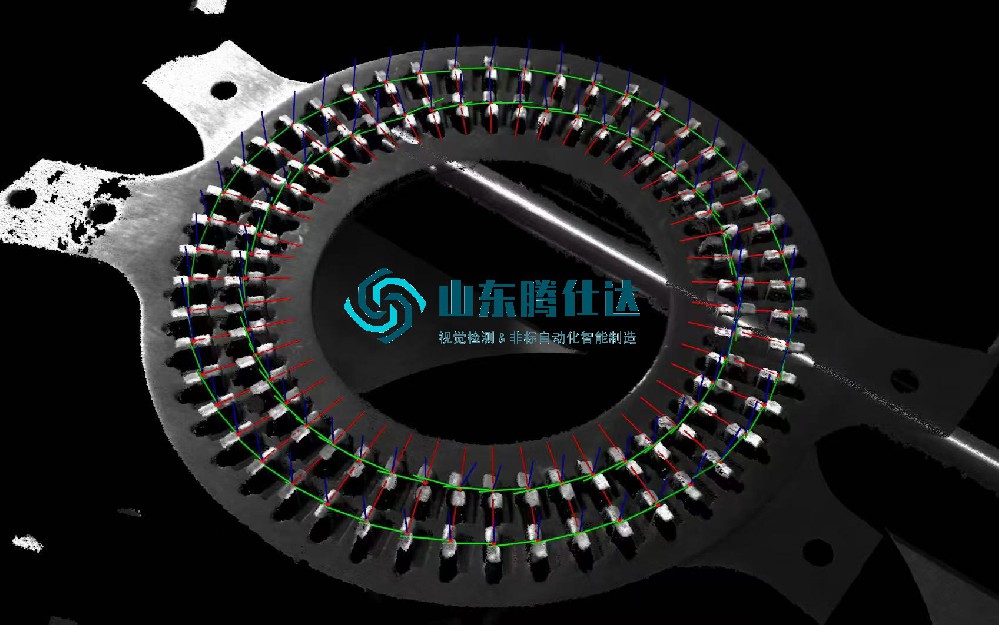 3D引导定子焊接